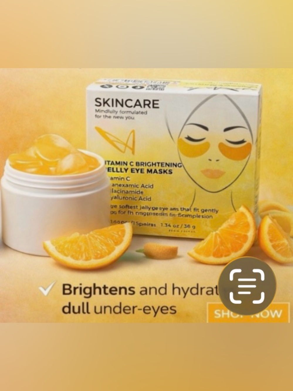 Vitamin C Brightening Jelly Eye Masks